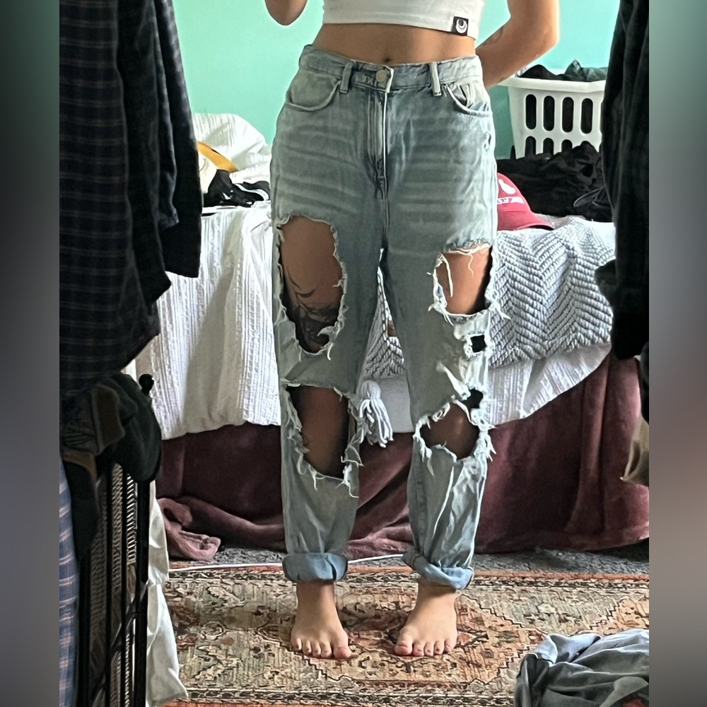 ripped jeans